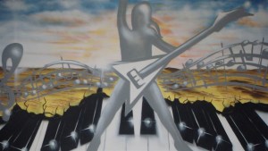 Bild mit Tasten und Logo